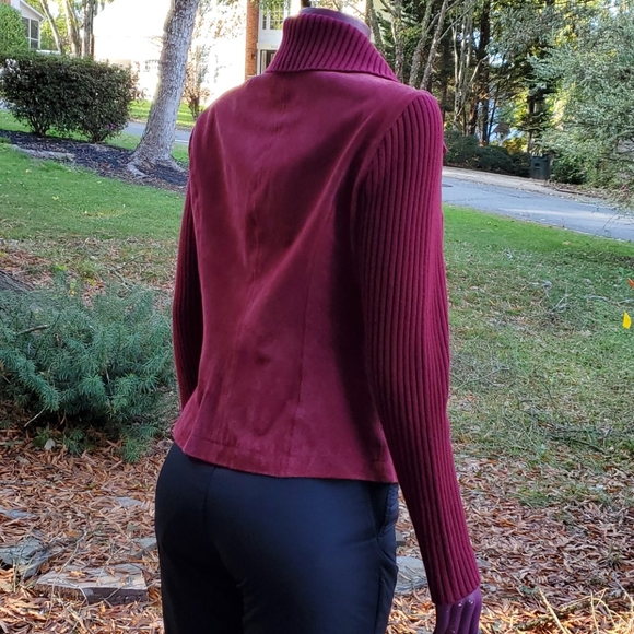 Genuine Red Leather Jacket SOLD - Picture 6 of 8